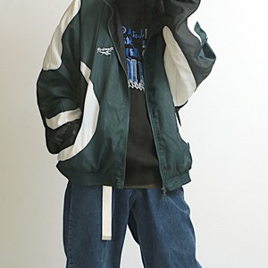 90s Reebok リーボック 3カラー ナイロン スポーツ ジャケット 古着 used