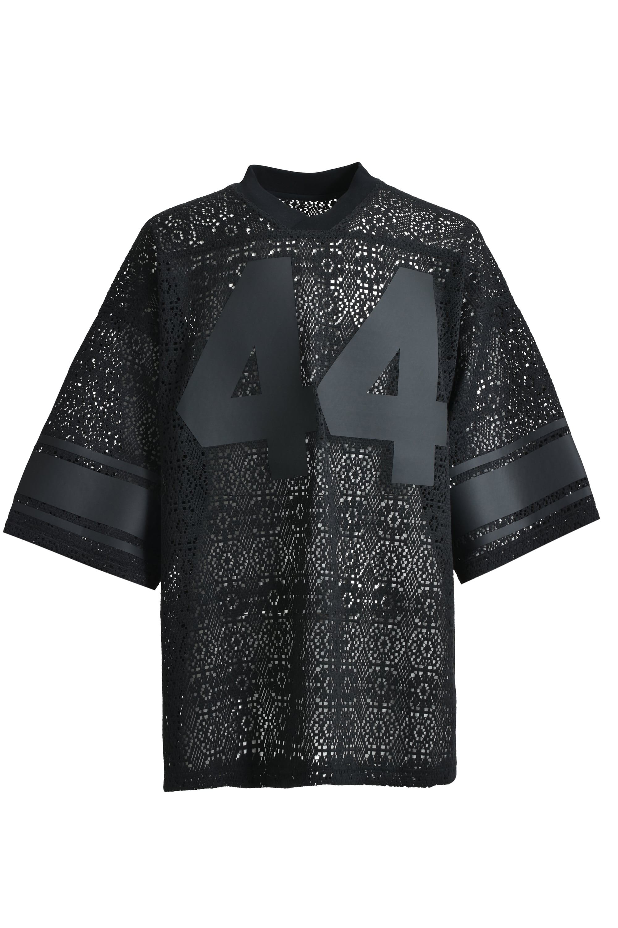 BREATH】CROCHET SS GAME SHIRT / BLACK | PARX.【ストリートセレクト