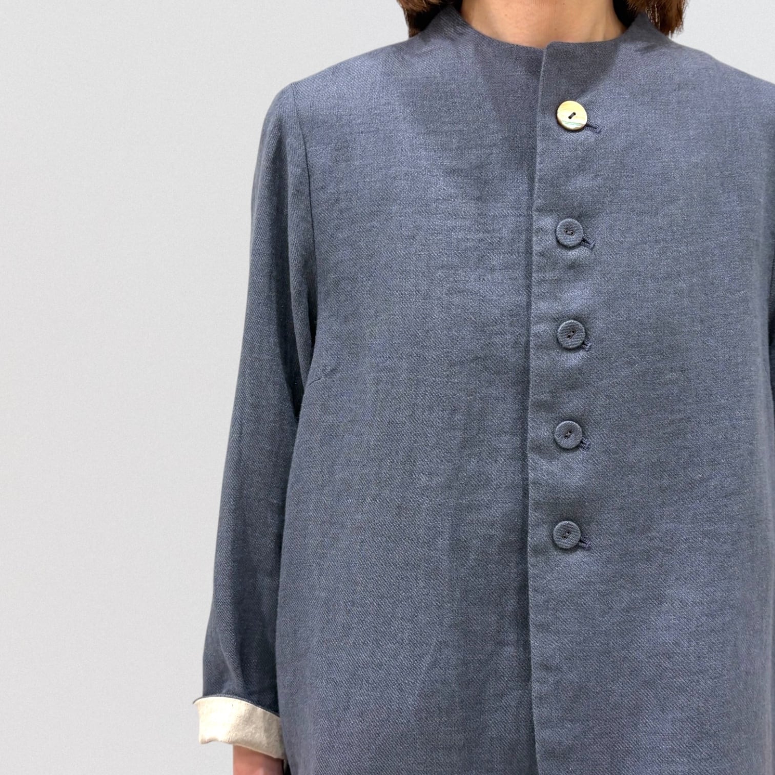 nume linen viyella jacket | CoCo Cuore