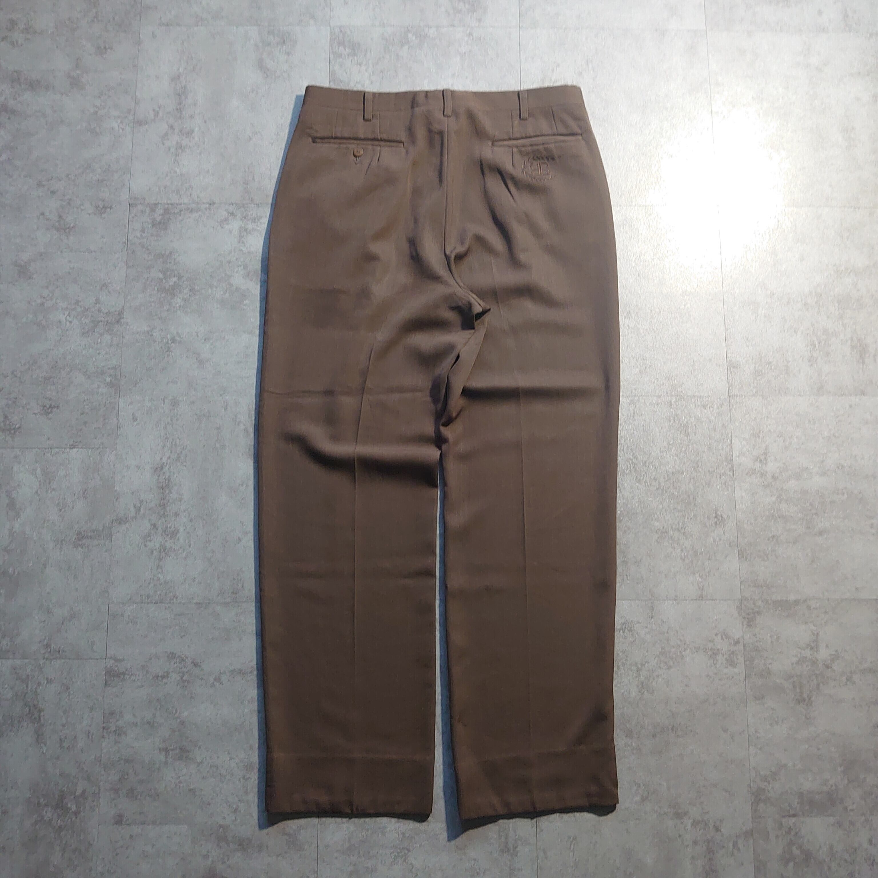 90s balenciaga two tack slacks gray w31