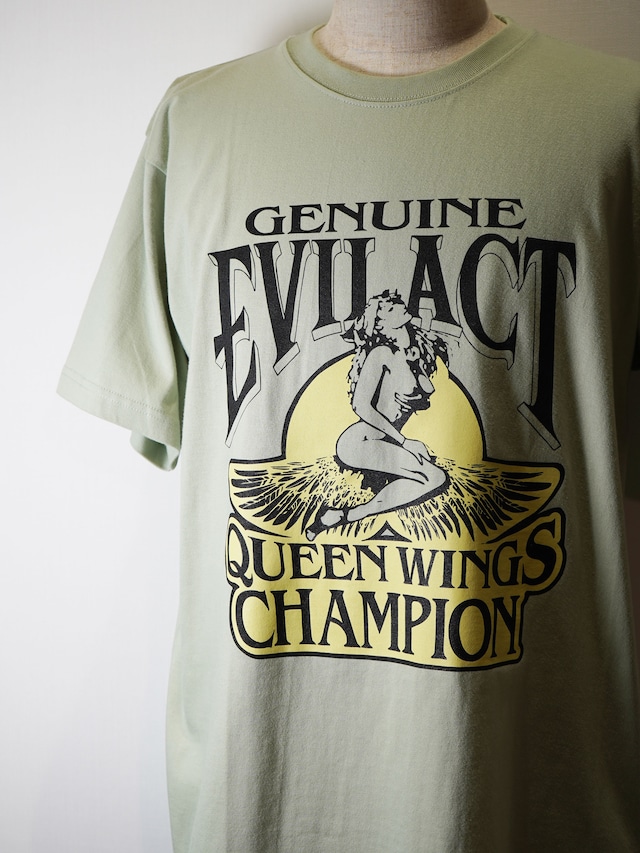 "EVILACT"  QUEEN WINGS  T's