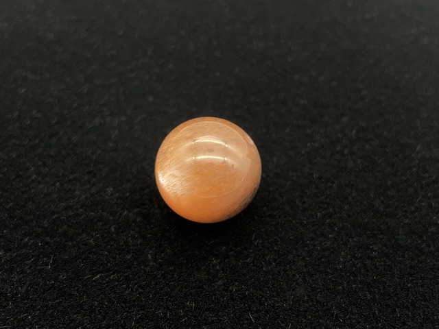 ハンドメイドビーズ素材（ブラウンサンムーンストーン）