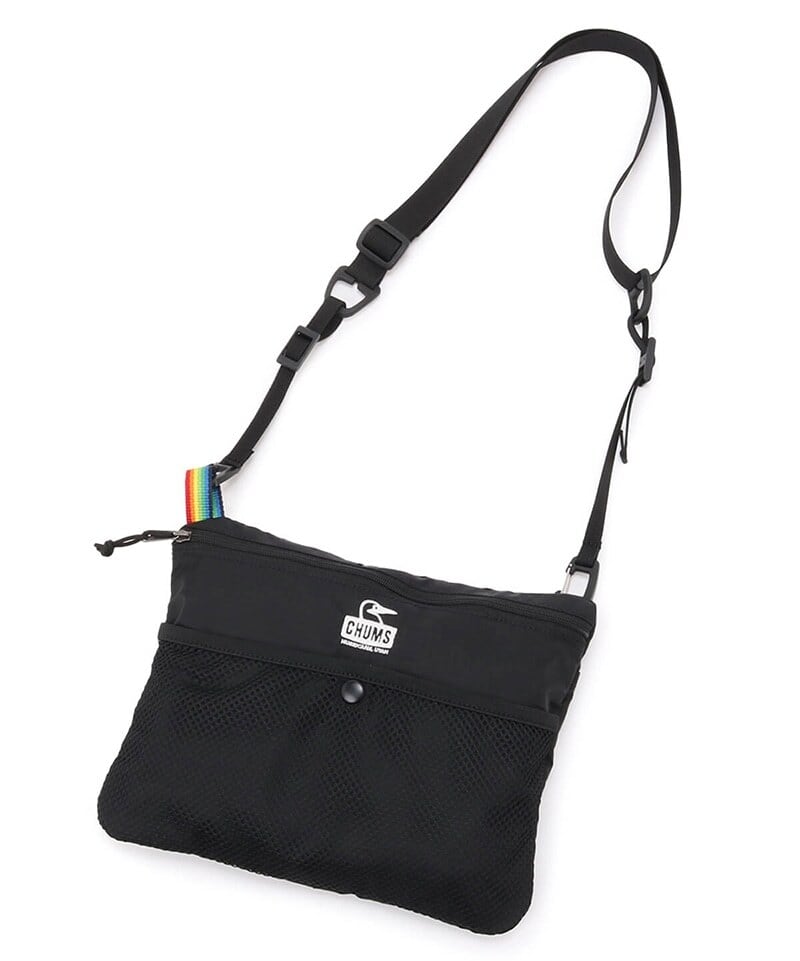 CHUMS (チャムス)Spring Dale Sacoche (スプリングデールサコッシュ) Black (ブラック) CH60-3166 ショルダーバッグ