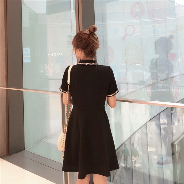 パール 襟付きワンピース 半袖 ミニ丈 上品 カジュアルドレス 大人かわいい トレンド プチプラ かわいい おしゃれ More Lluze モア ルーゼ パール 襟付きワンピース 半袖 ミニ丈 上品 カジュアルドレス 大人かわいい トレンド プチプラ かわいい おしゃれ More Lluze モア ルーゼ