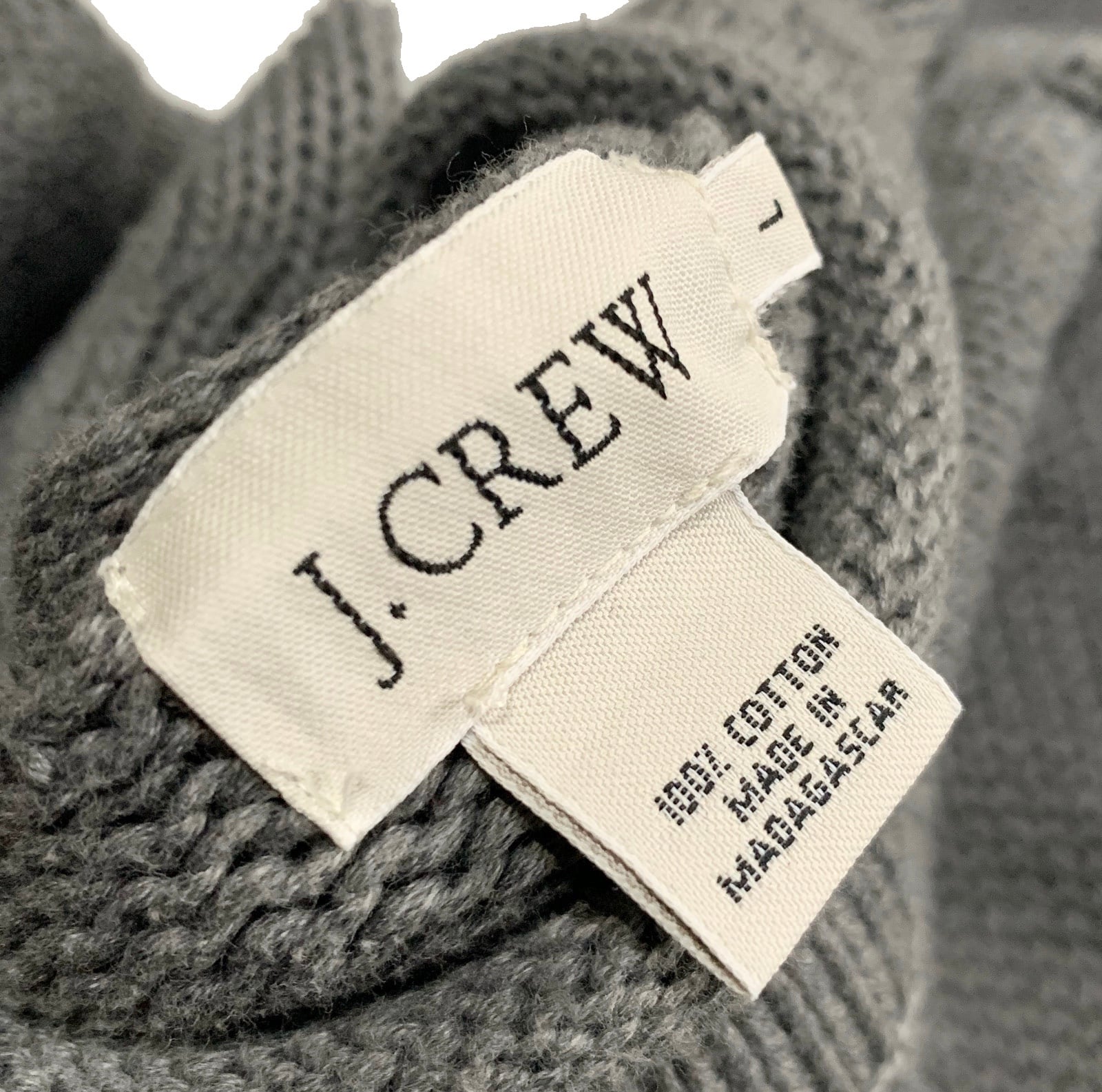 jcrew コットンニット