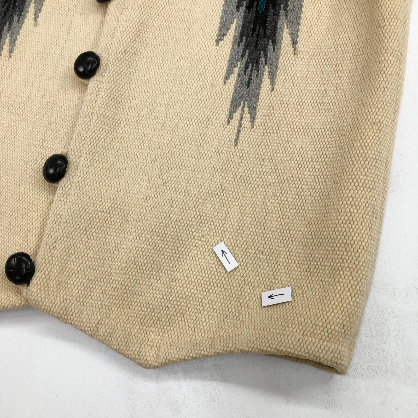 ORTEGA`S CHIMAYO VEST オルテガ ベスト チマヨベスト オフホワイト