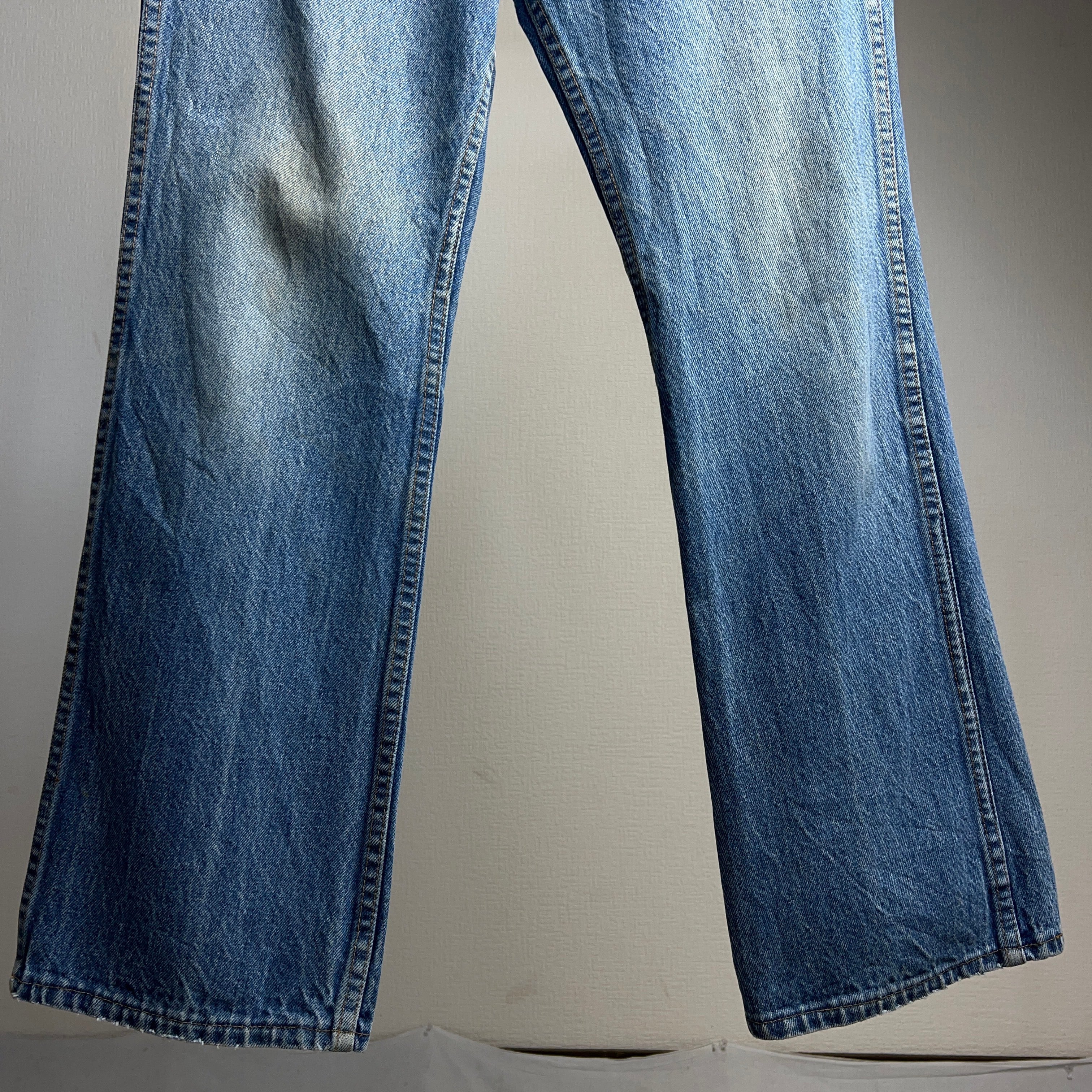 80's “ROEBUCKS” Bootcut Denim Pants SEARS W33 L30 80年代 シアーズ ローバックス  ブーツカットデニムパンツ フレア【0908A101】【送料無料】