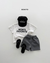 【取寄/韓国直送】BONITO 26/SM mom’s favoriteTシャツ｜夏服｜韓国子供服