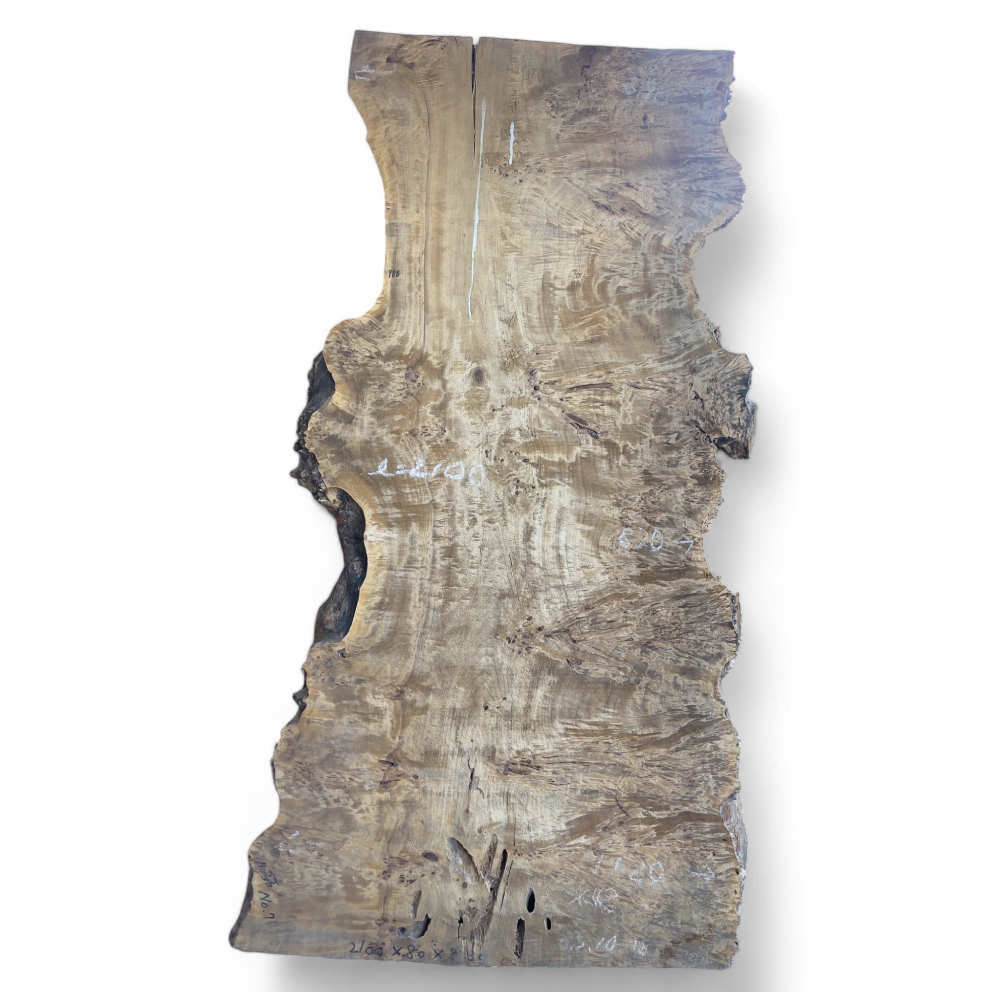 ポプラ テーブル 2.100×890-820-1120×75mm