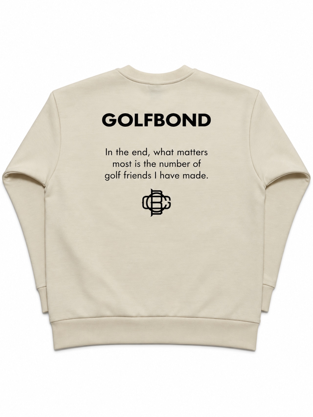 IN THE END TECK SWEAT CREW O.WHITE【PRE ORDER】