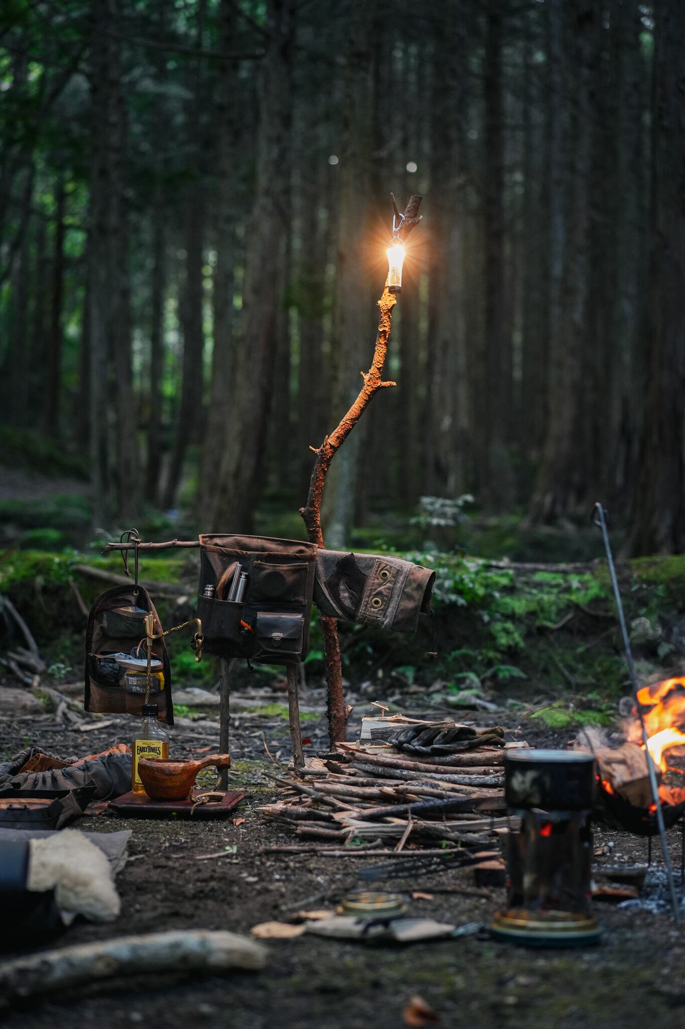 Stand Organizer - Waxed 10《水牛角》 | Field Tools LUDENS