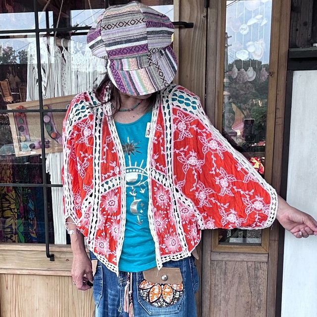 レースドルマンガーディガン