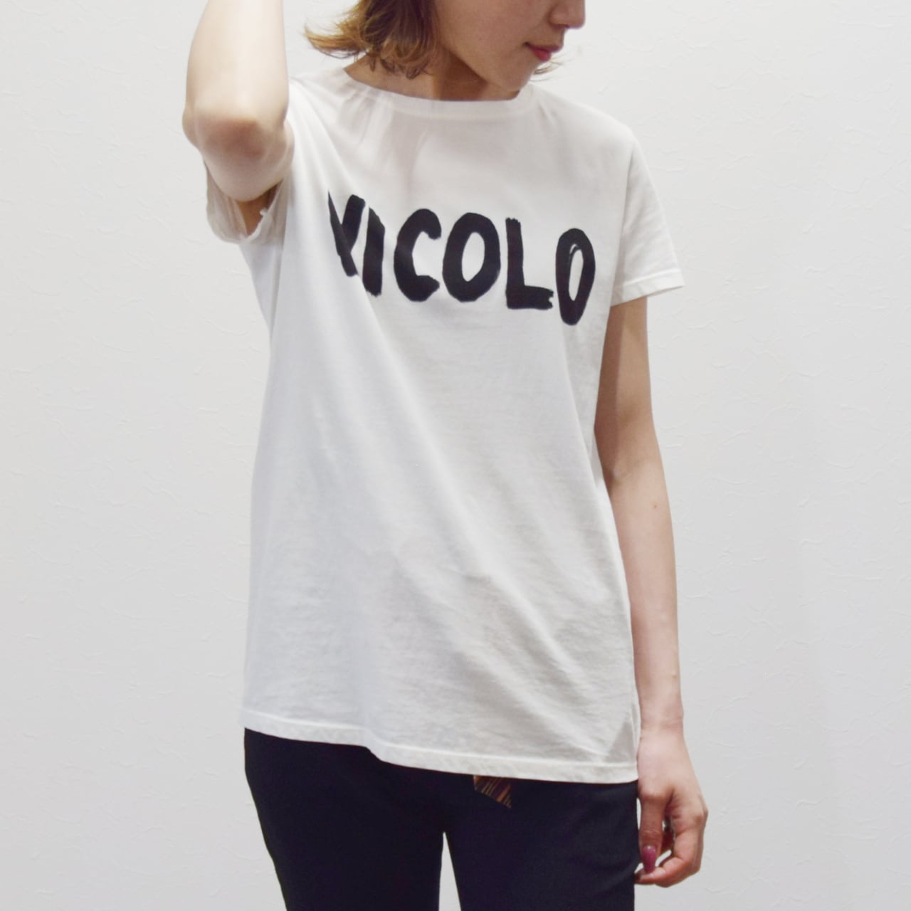 【デイリーに使える】VICOLO  ロゴプリントTシャツ