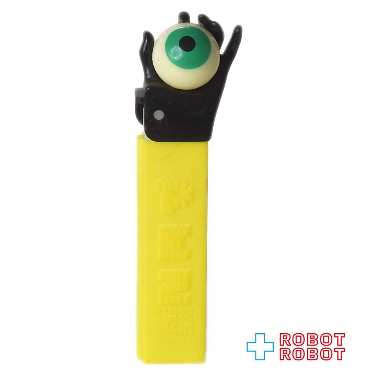 PEZ サイケデリックアイ 限定版 黒手黄色ステム | ROBOTROBOT