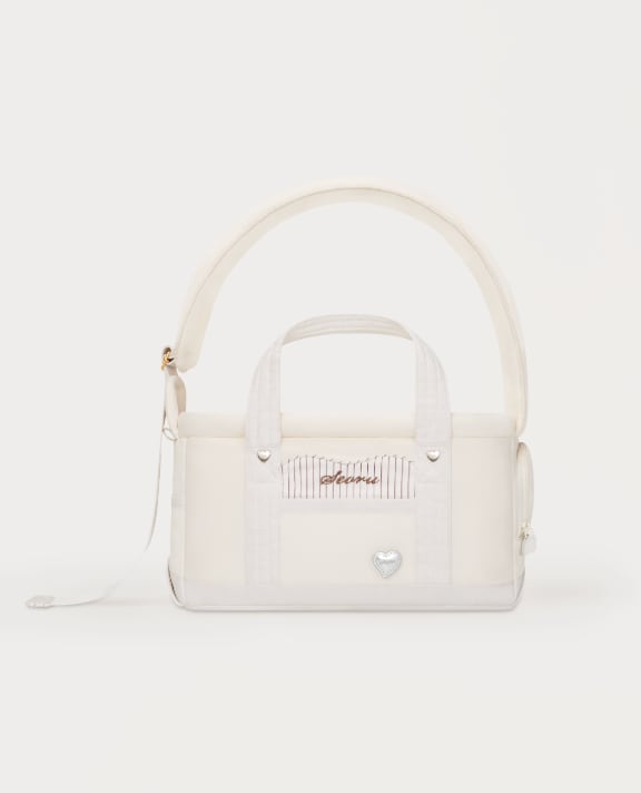 予約【seoru】Heart Veru Bag (vanilla)