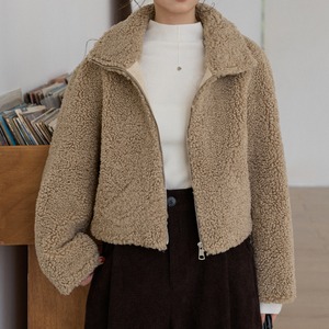 スタンドネックショートジップジャケット(2color) CO3496