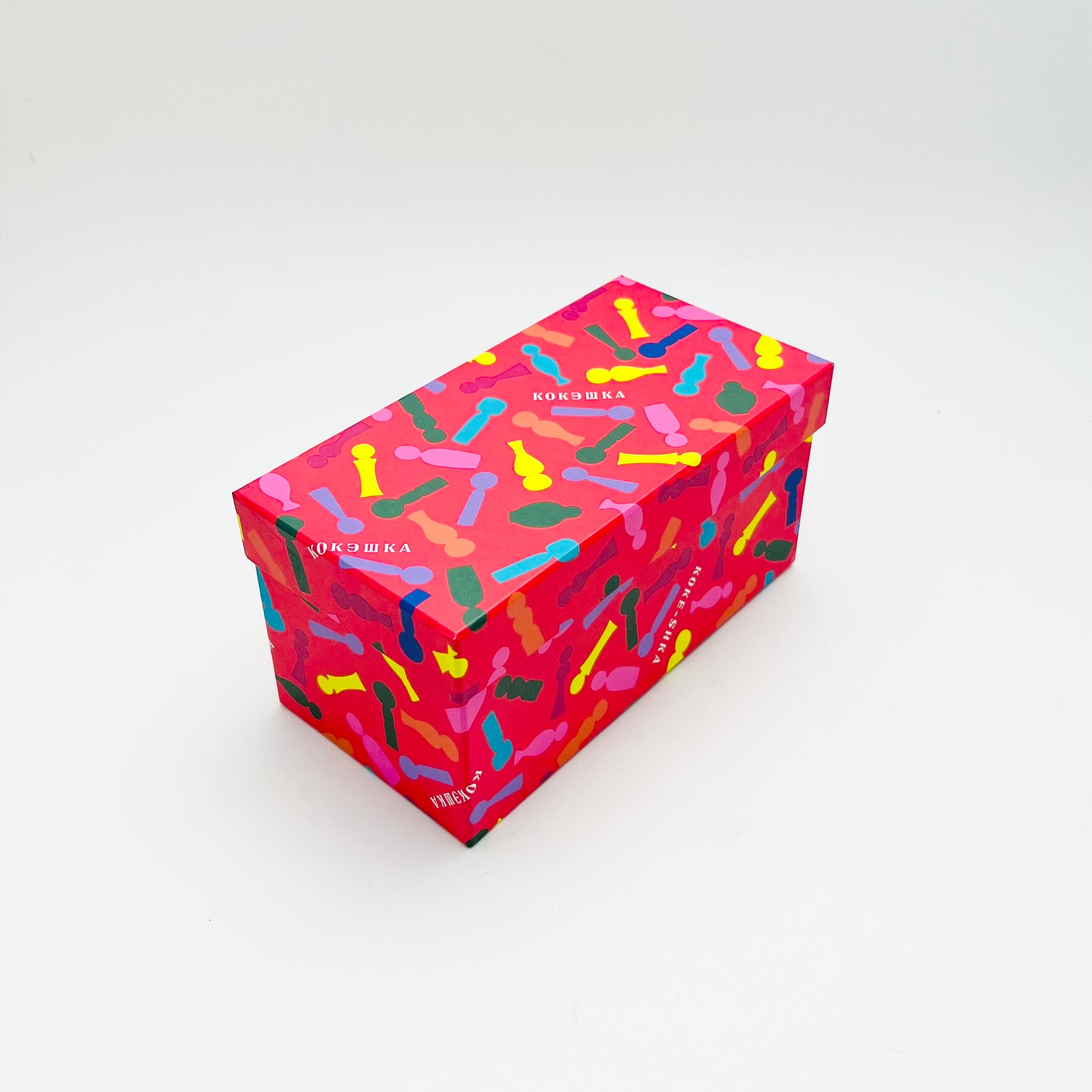 復刻 昭和の雛こけし(大ペア)ぼんぼり付き 描彩/笹原綾工人