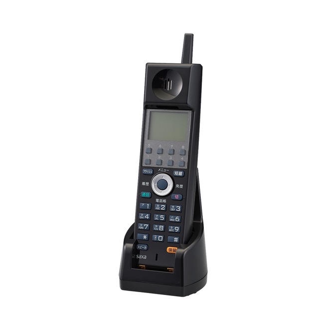 【サクサPLATIA 端末】WS1000(K) コードレス電話機　黒
