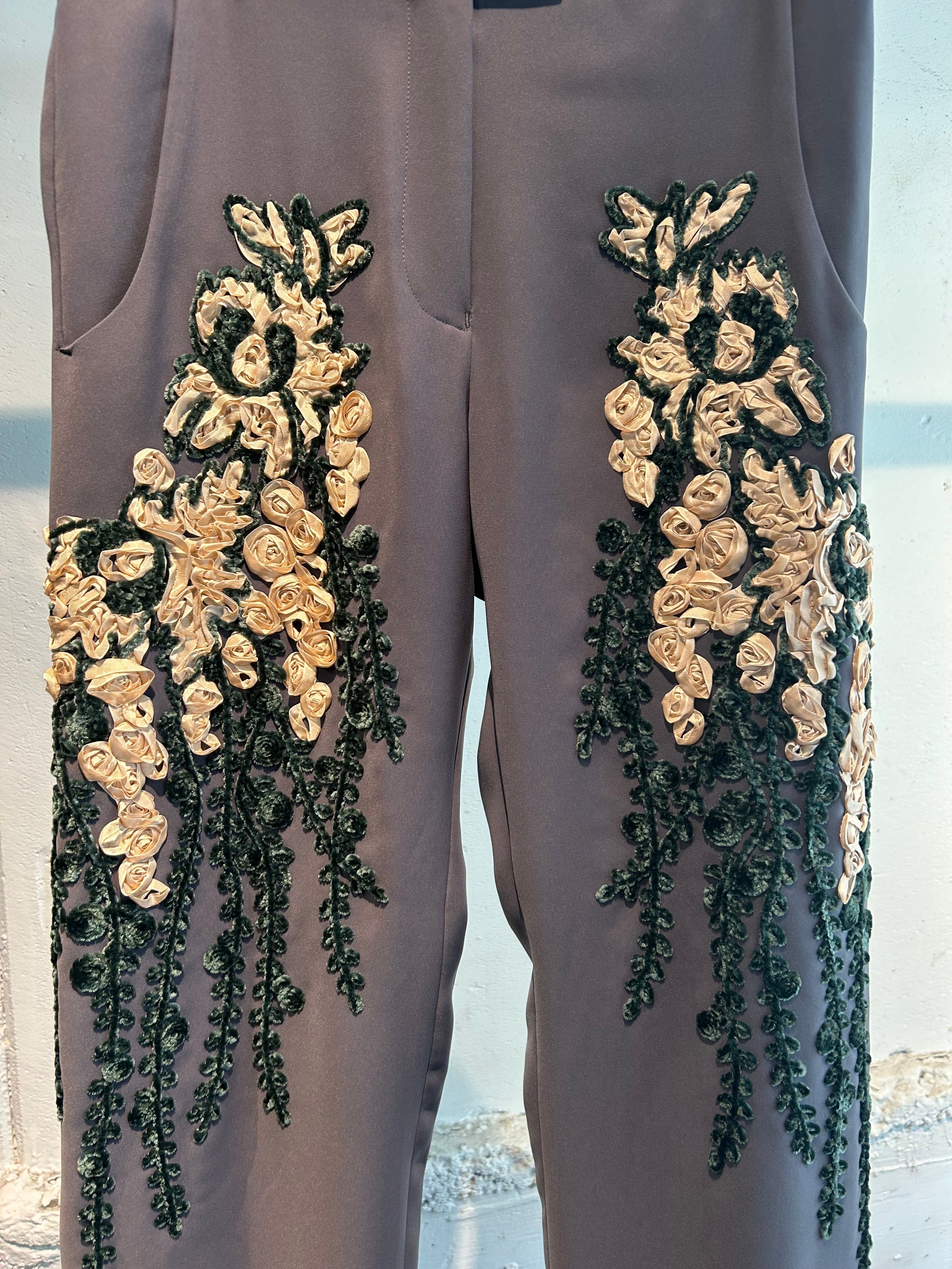 FUMIETANAKA side embroidery pants | AAR