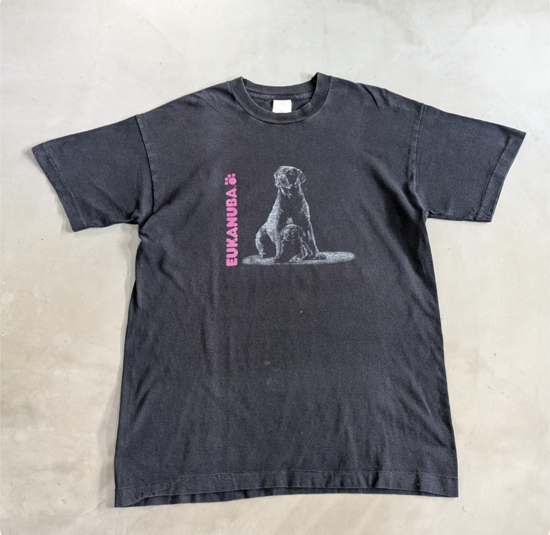 90s " EUKANUBA " print tee 小岩店