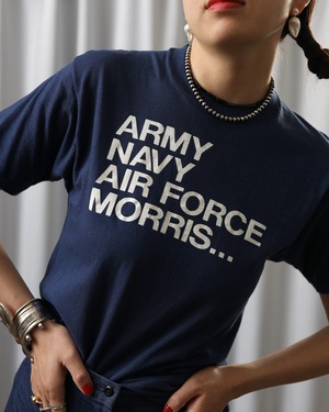 1980's Army Navy / Printed T-Shirt