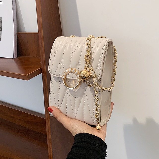 サマーチェーン 夏物 スクウェア 手作りハンドバック87943730074