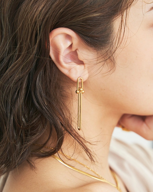 316L ball line pierce【GOLD】#p41