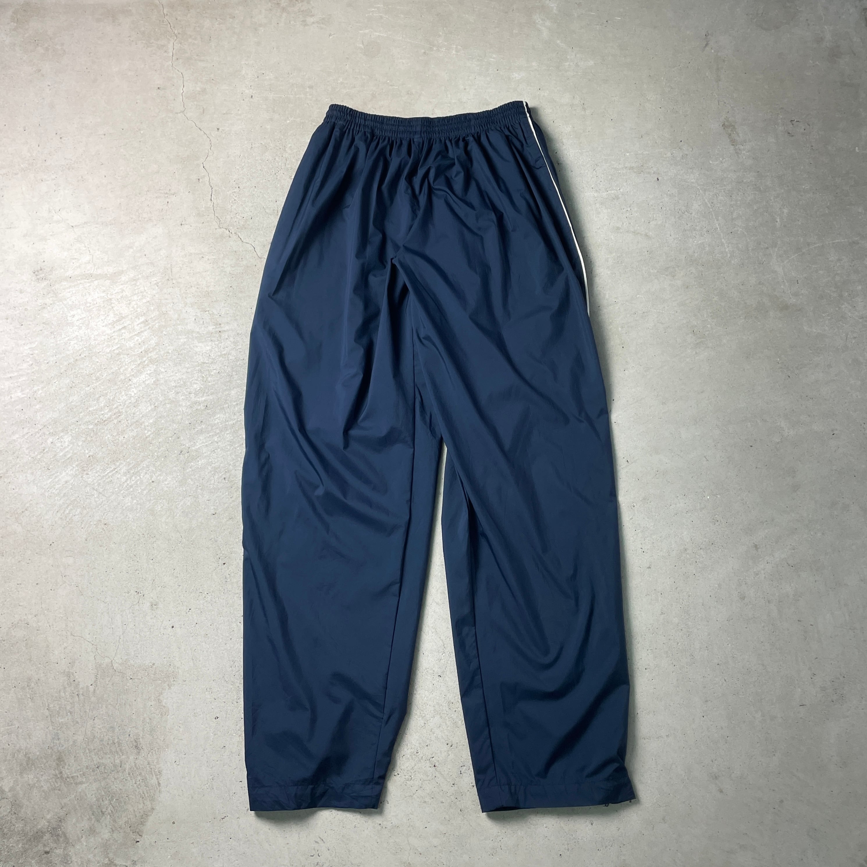 00年代 NIKE GOLF ナイキ ナイロンパンツ サイドライン メンズL 古着