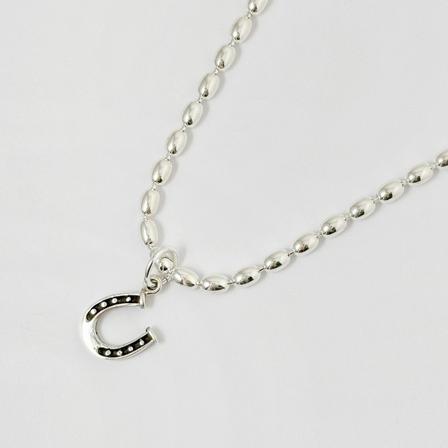 【再入荷】オキシダイズ 上向きホースシューペンダント Silver 馬 蹄鉄 ホース うま