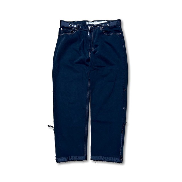 POLIQUANT THE DEFORMED ADJUSTABLE THRIFTING DENIM 550 [FIGURE 