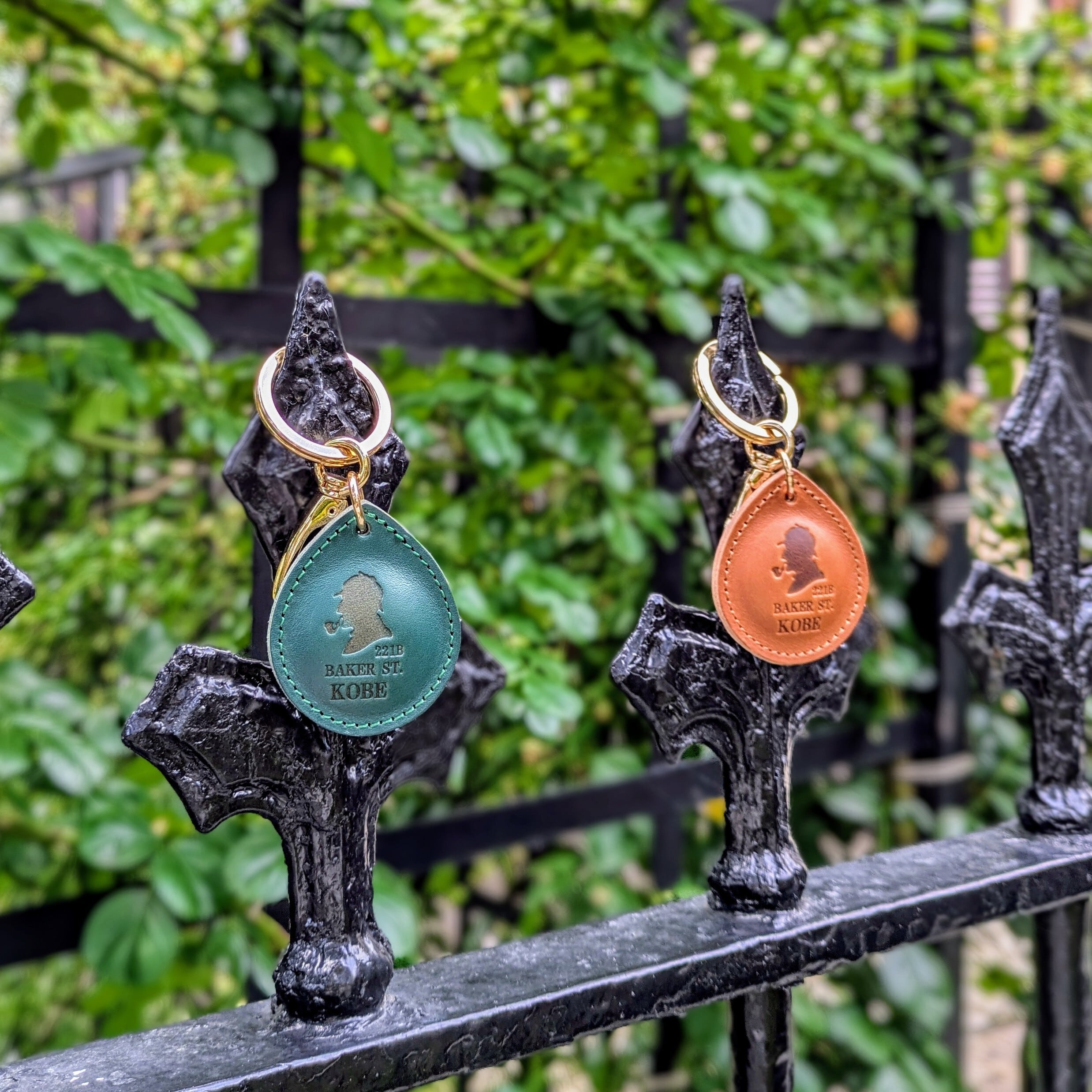 シャーロックホームズキーホルダーGR（涙型） | KOBE GIFT