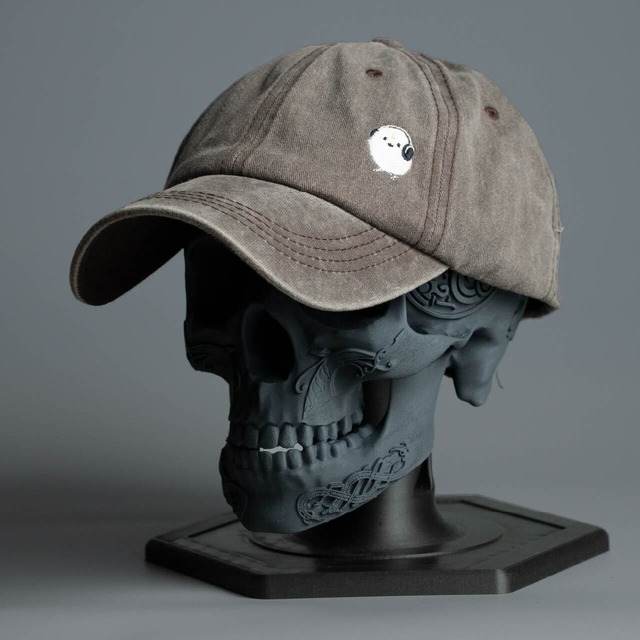 ポニーテールキャップ  ミニバード（ブラウン）