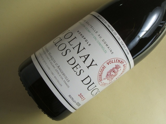 ヴォルネイ　1級　クロ・デ・デュック　2023年　マルキ・ダンジェルヴィル