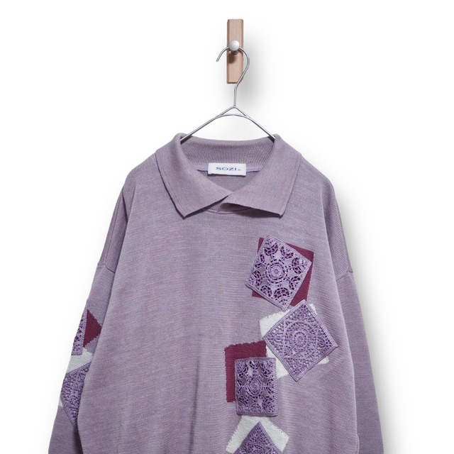 【VINTAGE】デザインニット