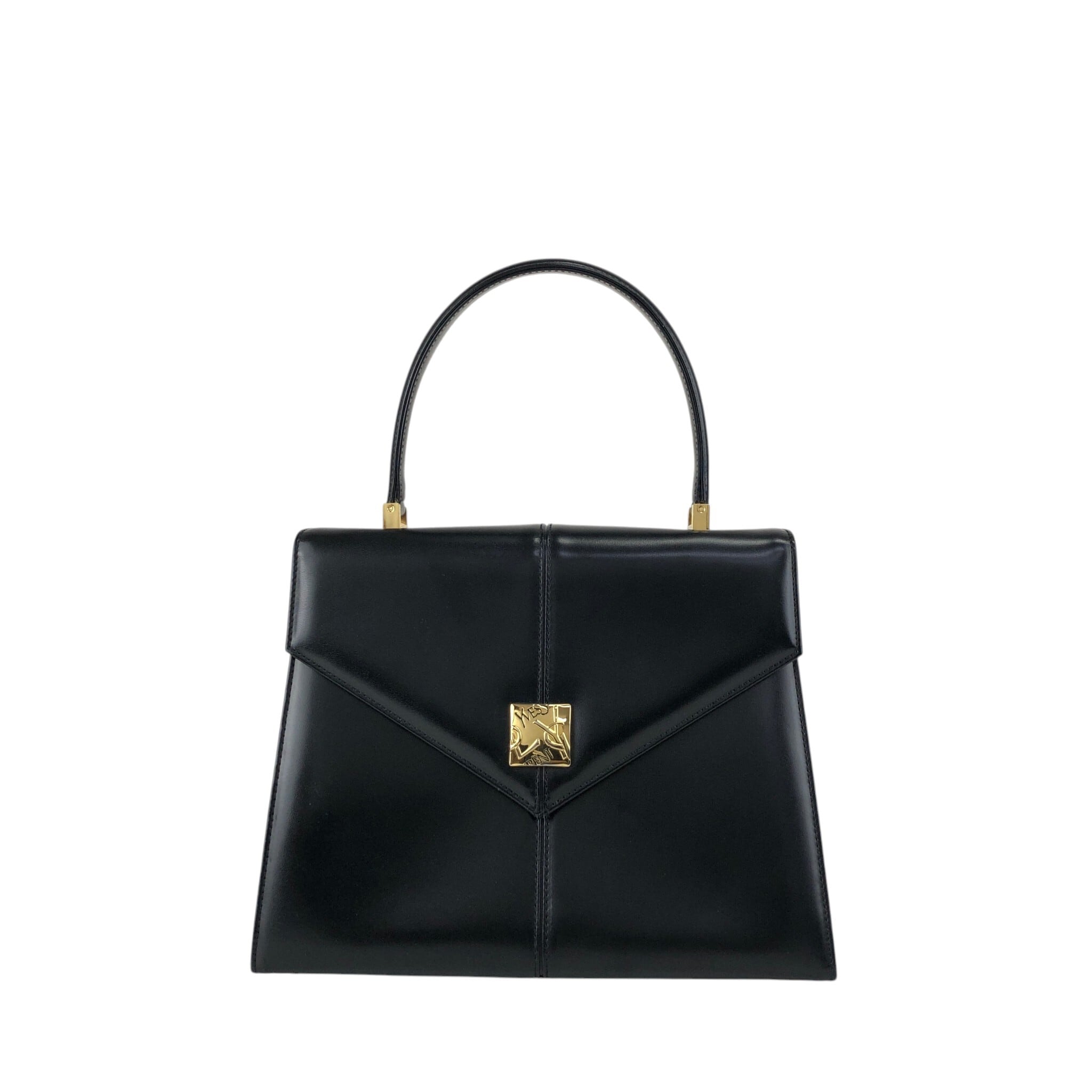 Yves Saint Laurent イヴ・サンローラン ハンドバッグ ブラック YSL
