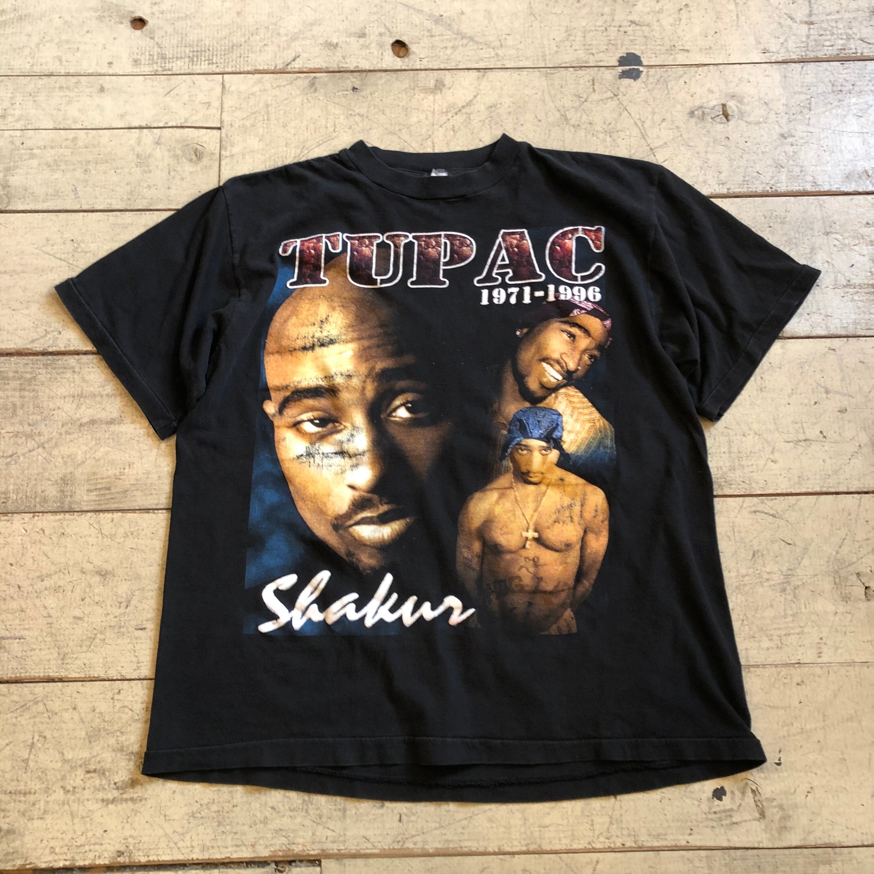 90s TUPAC T-shirt | What'z up