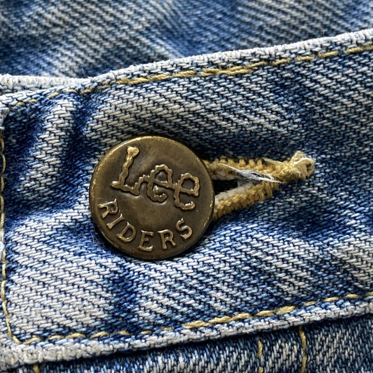 USA製】80s-90s Lee リー 表記12 MED アメリカ製 レザーパッチ