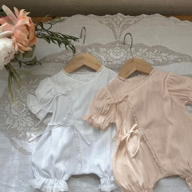 【BABY】韓国風 プリンセスロンパース