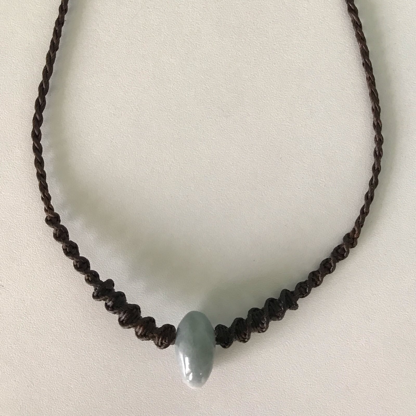 NU JOMON SERIES MAGA TAMA - JADE NECKLACE - 天然翡翠