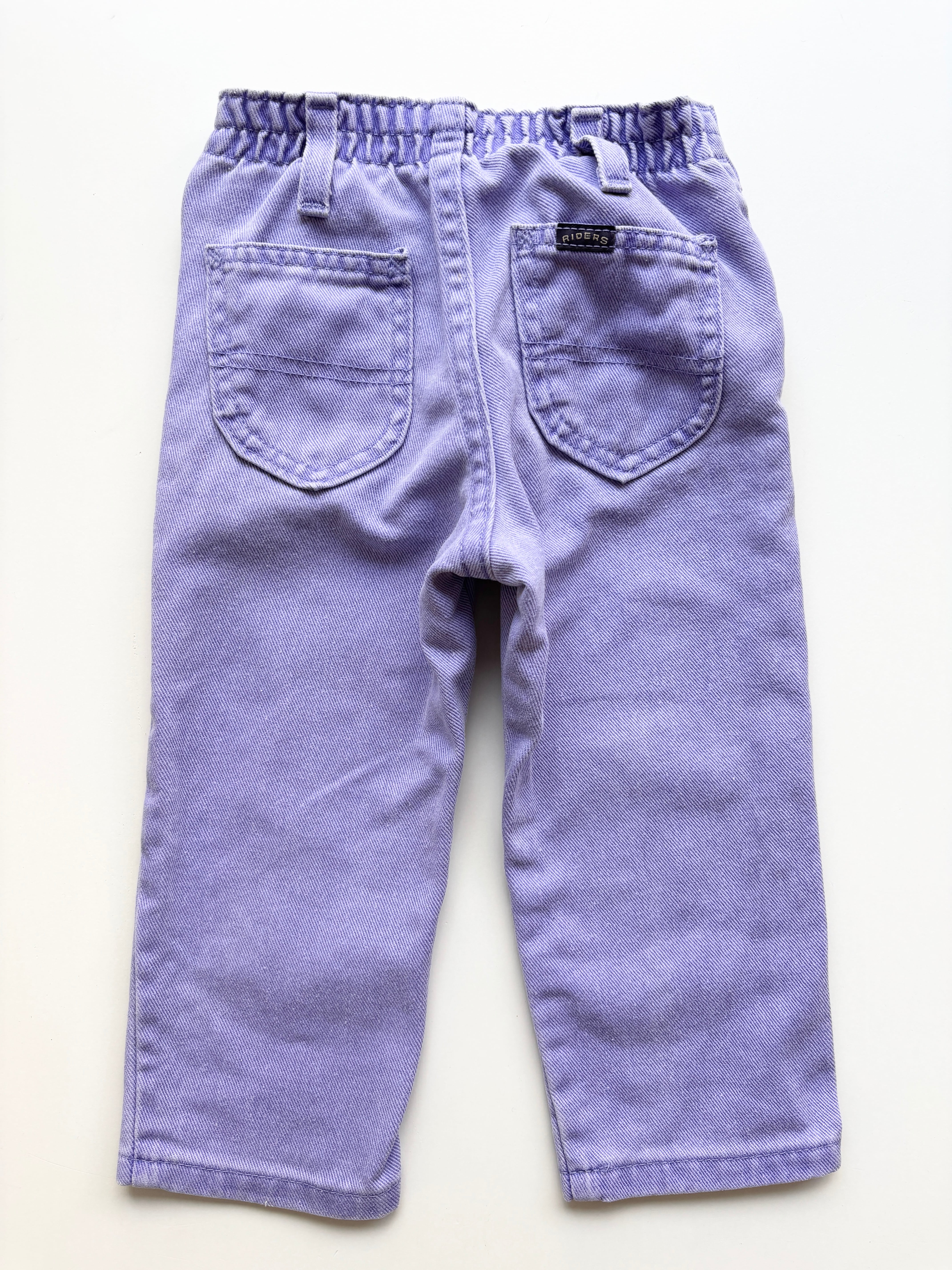 【2T・vintage】USA製 RIDERS パンツ