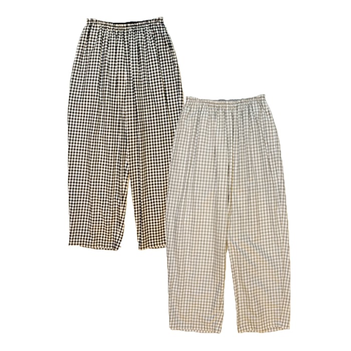 パンツ Porter Classic GINGHAM CHECK PEACE PANTS Porter Classic HEATHER GINGHAM CHECK PEACE PANTS ポーター