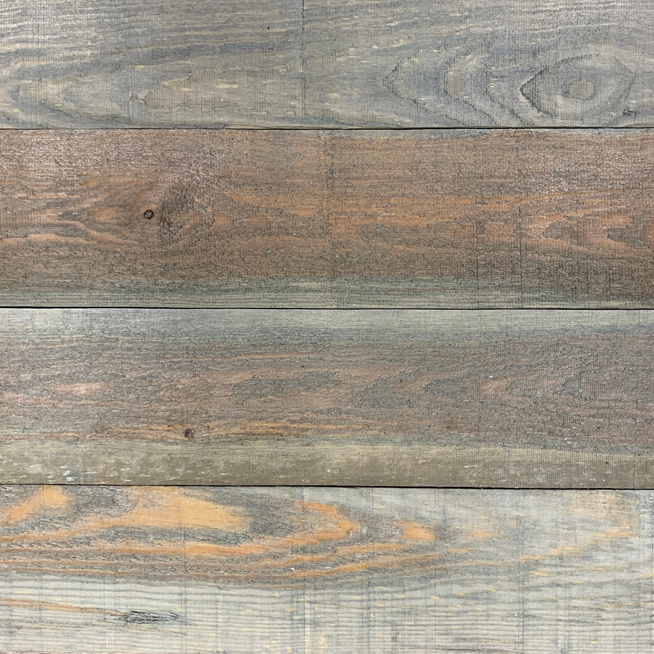 Red Pine Weathered Gray Finish