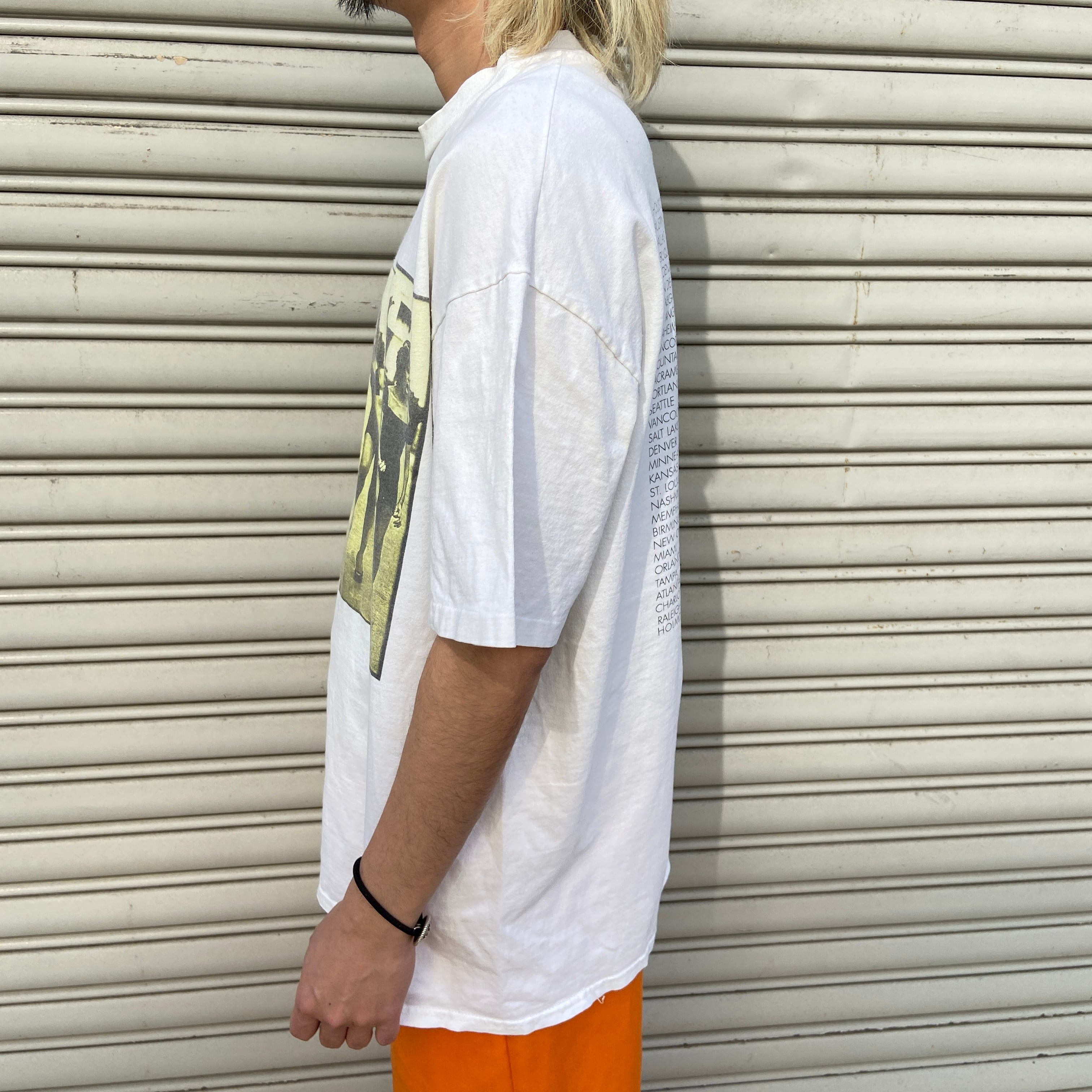 90s TINA TURNER ツアーTシャツ 白 XL バンT ティナターナー | 古着屋 Uan