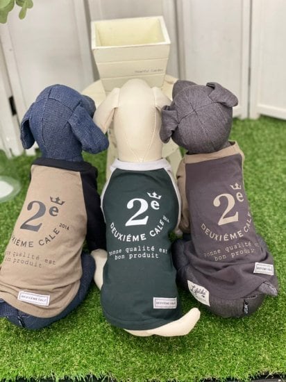 211103］2eラグランTシャツ 犬服 小型犬 中型犬 ドッグウェア | 犬服