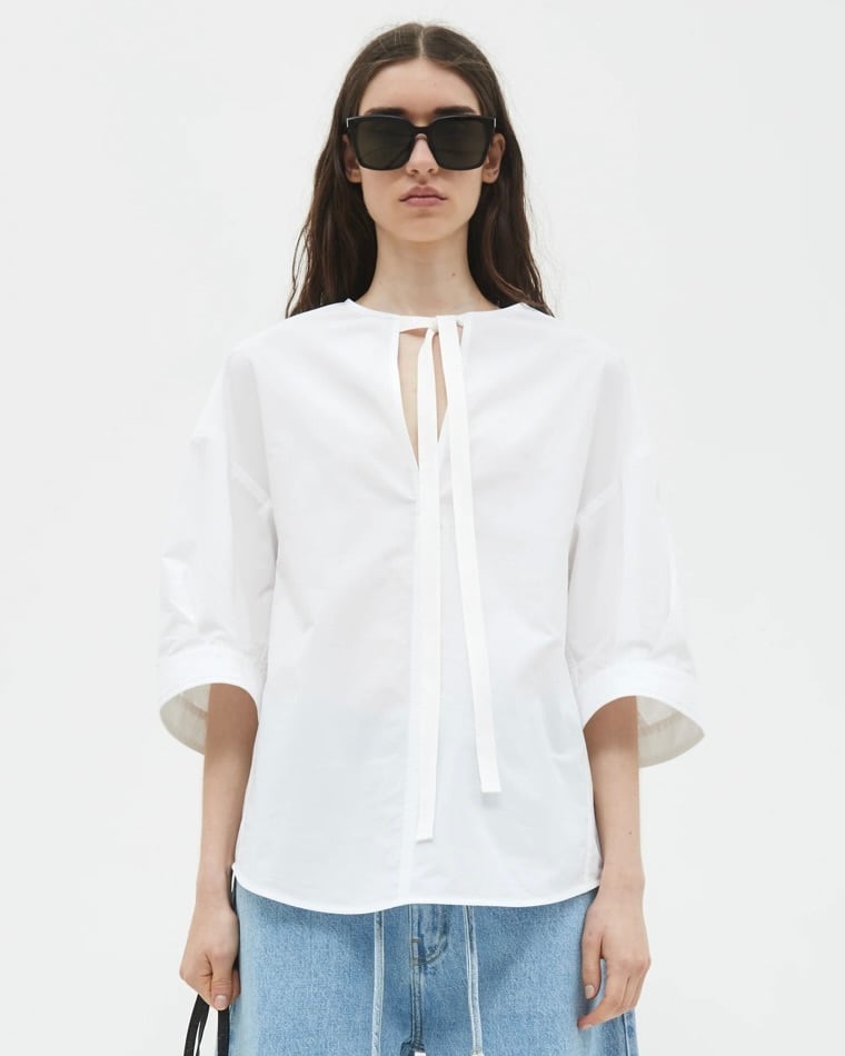 Christian Wijnants 】TELLA JERSEY TURTLE NECK TOP | idealclasse