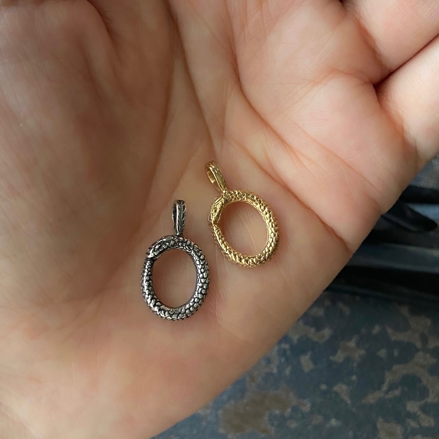 Silver925 Ouroboros Pendant Head / ウロボロスのペンダントヘッド