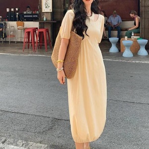 ルーズプルオーバーワンピース　2color　10057