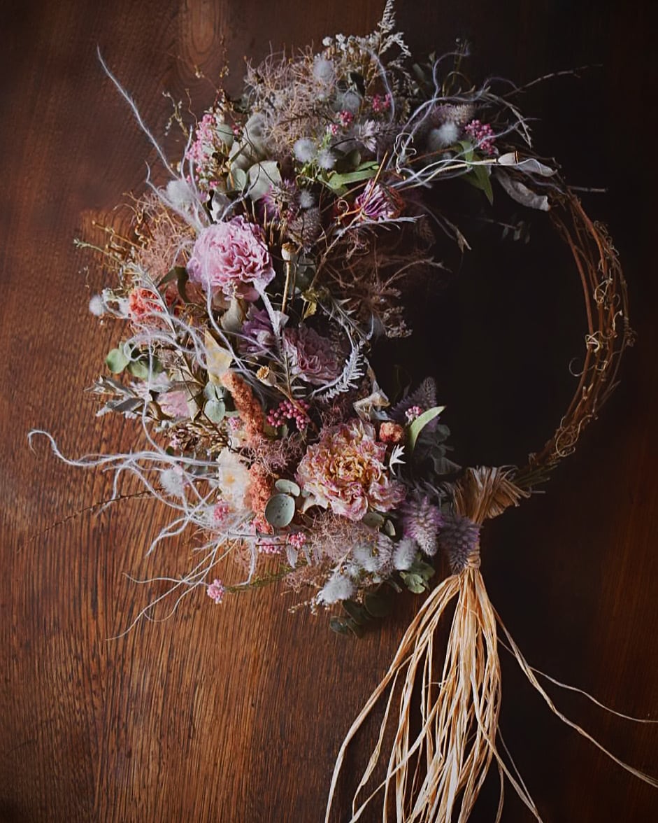 ドライフラワー スワッグ ネイティブフラワー Dry Swag native flower