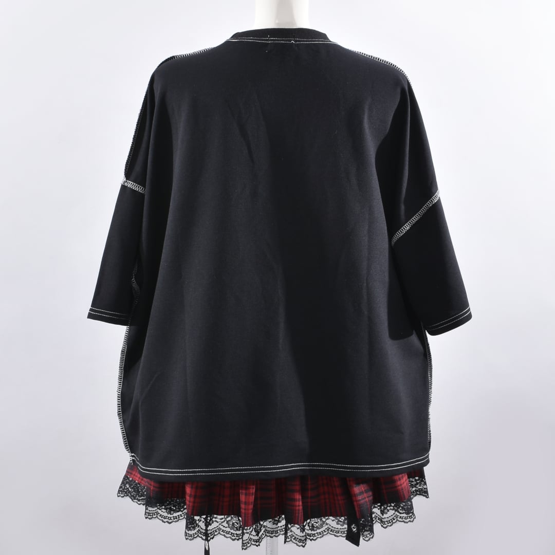 リング付き ウサGIRLステッチTシャツ | VOLCAN&APHRODITE 公式通販