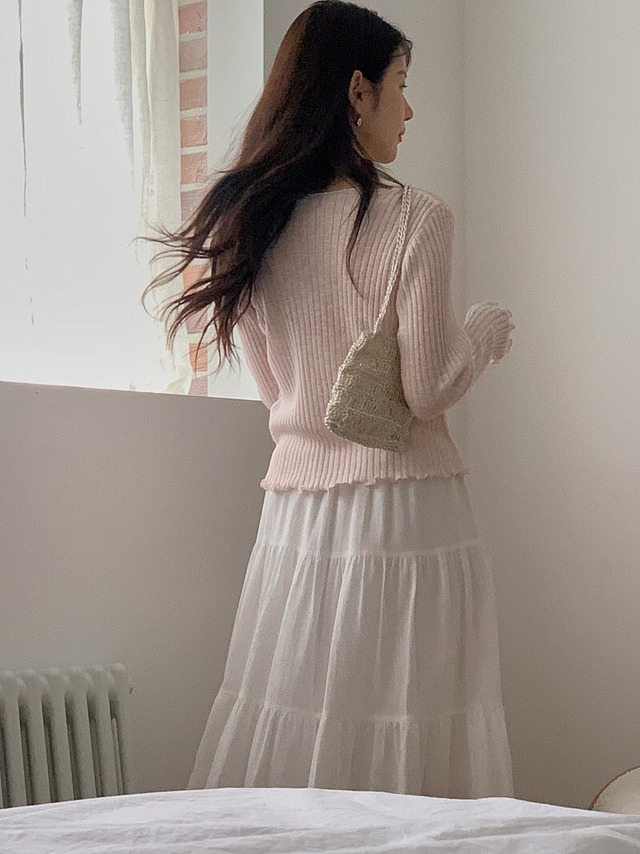 (予約) miel / Way cardigan 3color